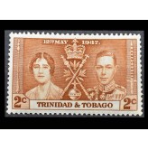 Тринидад и Тобаго 1937 г. "Коронация короля Георга VI и королевы Елизаветы" 