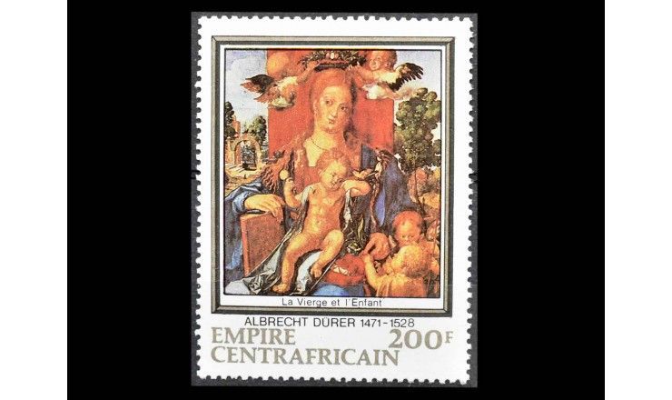 ЦАР 1978 г. "450 лет со дня смерти Альбрехта Дюрера"