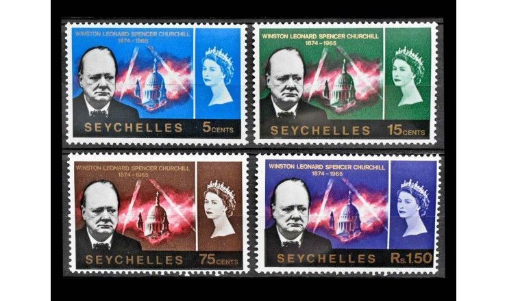 Сейшельские Острова 1966 г. "Уинстон Спенсер Черчилль"