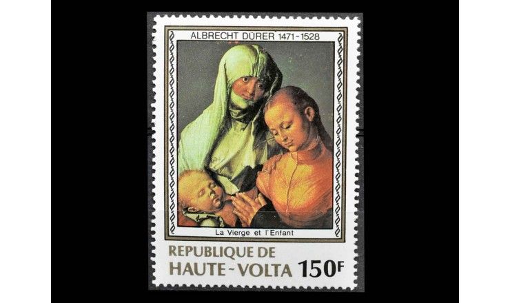 Верхняя Вольта 1978 г. "450 лет со дня смерти Альбрехта Дюрера"