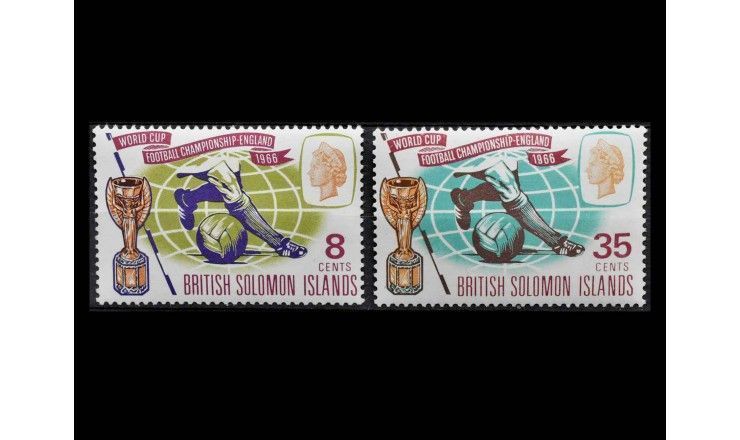 Британские Соломоновы острова 1966 г. "Чемпионат мира по футболу, Англия"