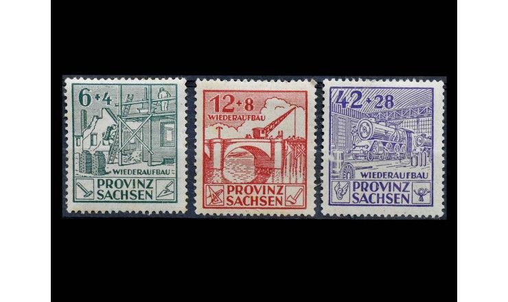Германия (Советская оккупация, Саксония) 1945 г. "Реконструкция" 