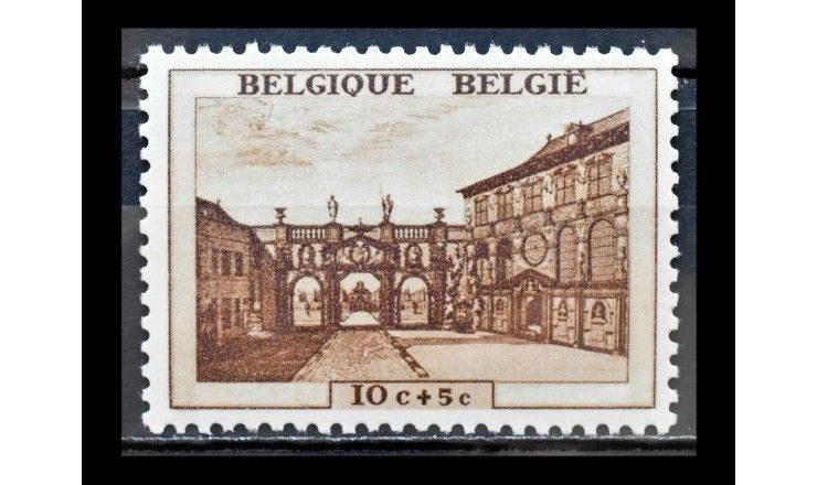Бельгия 1939 г. "Реставрация дома Рубенса в Антверпене"