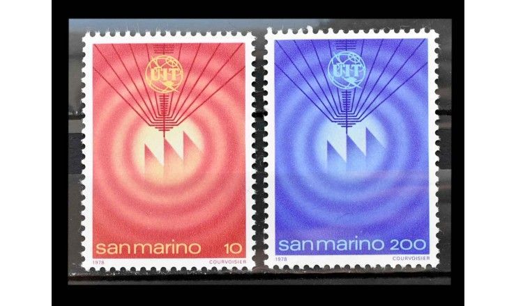 Сан-Марино 1978 г. "Международный союз электросвязи (ITU)"