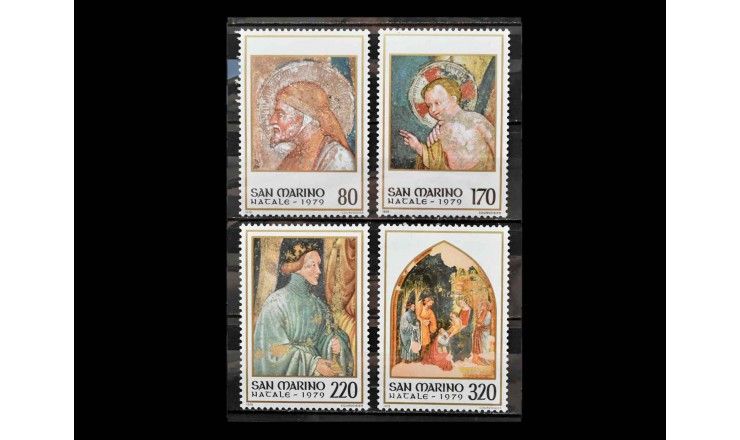 Сан-Марино 1979 г. "Рождество: Живопись"