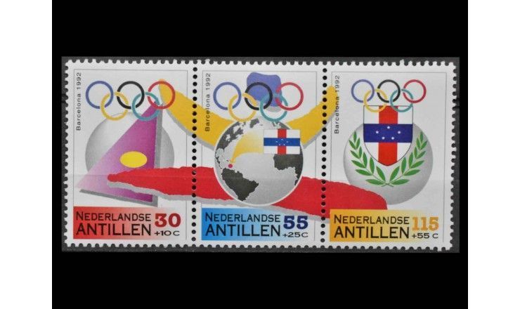 Нидерландские Антиллы 1992 г. "Летние Олимпийские игры, Барселона"