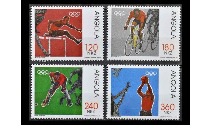 Ангола 1992 г. "Летние Олимпийские игры, Барселона"