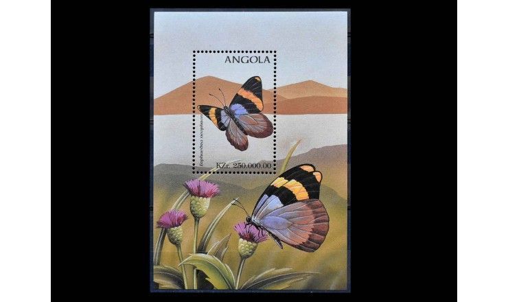 Ангола 1998 г. "Бабочки"