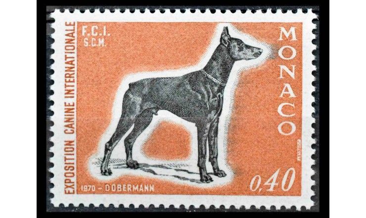 Монако 1970 г. "Международная выставка собак, Монте-Карло"