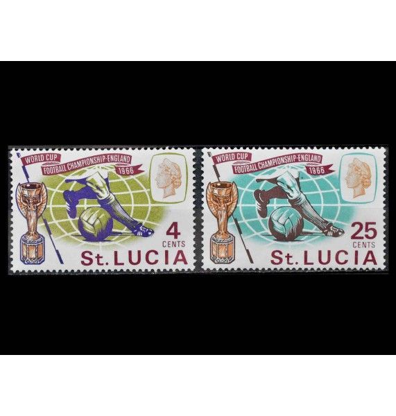 Сент-Люсия 1966 г. "Чемпионат мира по футболу, Англия"