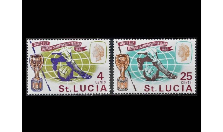 Сент-Люсия 1966 г. "Чемпионат мира по футболу, Англия"