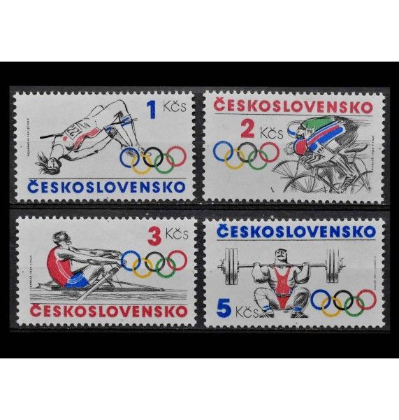 Чехословакия 1984 г. "Олимпийское движение"