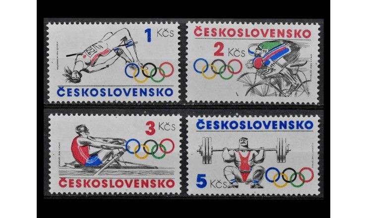 Чехословакия 1984 г. "Олимпийское движение"