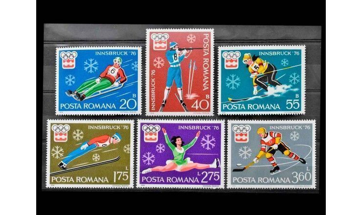 Румыния 1976 г. "Зимние Олимпийские игры, Инсбрук"