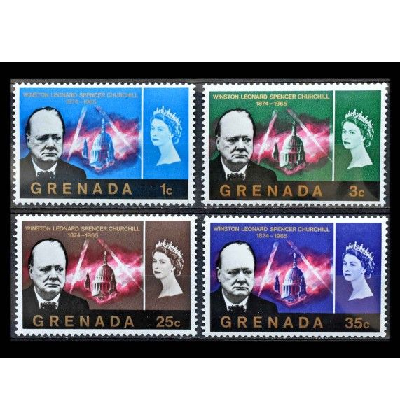 Гренада 1966 г. "Уинстон Спенсер Черчилль"