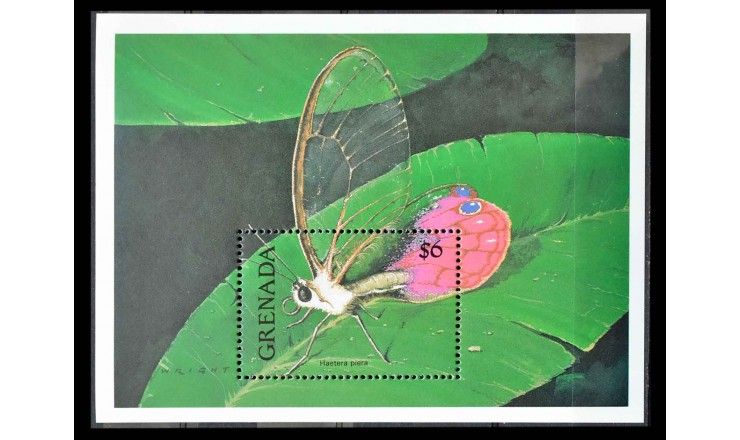 Гренада 1991 г. "Бабочки"