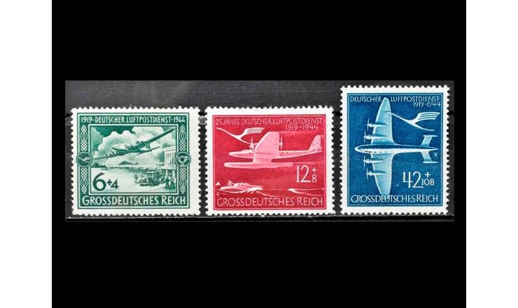 Германия (Третий Рейх) 1944 г. "25 лет немецкой авиапочте"
