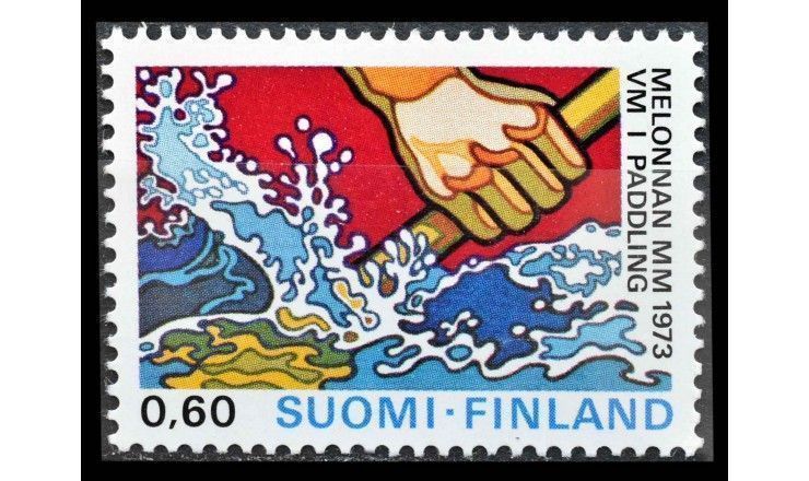 Финляндия 1973 г. "Чемпионат мира по гребле на байдарках и каноэ, Тампере"