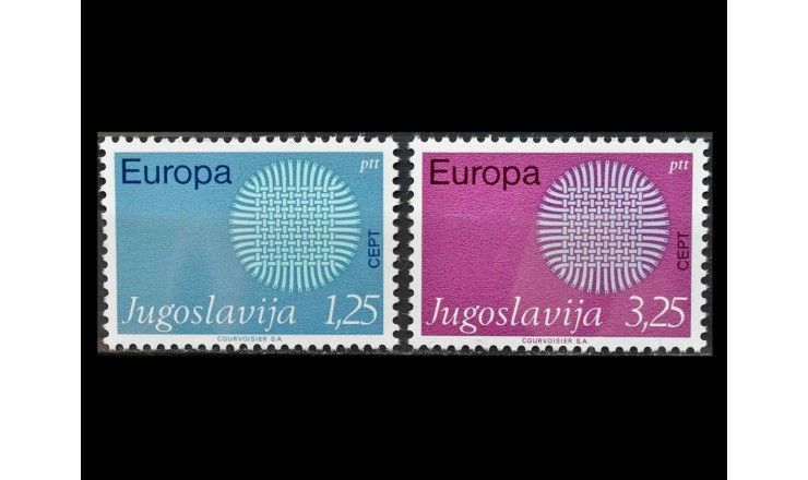Югославия 1970 г. "Европа C.E.P.T."