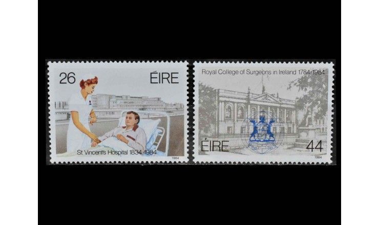 Ирландия 1984 г. "Юбилеи медицинских учреждений в Ирландии"
