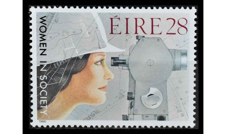 Ирландия 1986 г. "Женщины в обществе"
