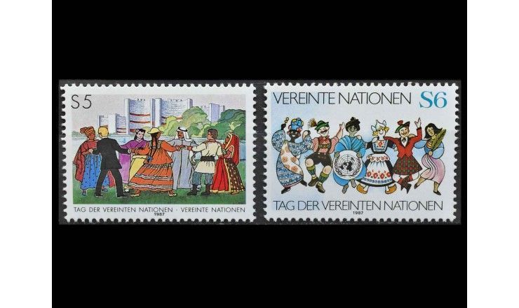 ООН (Вена) 1987 г. "День ООН"