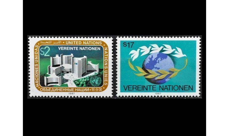 ООН (Вена) 1987 г. "Стандартные марки"