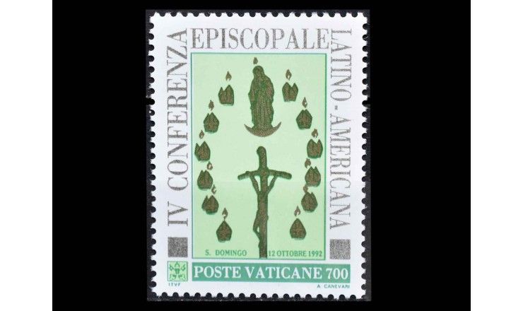 Ватикан 1992 г. "Ассамблея латиноамериканских епископов, Санто-Доминго"