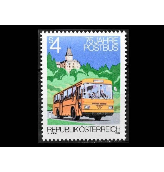 Австрия 1982 г. "75 лет почтовому автобусному сообщению" Австрия 1982 г. "75 лет почтовому автобусному сообщению"