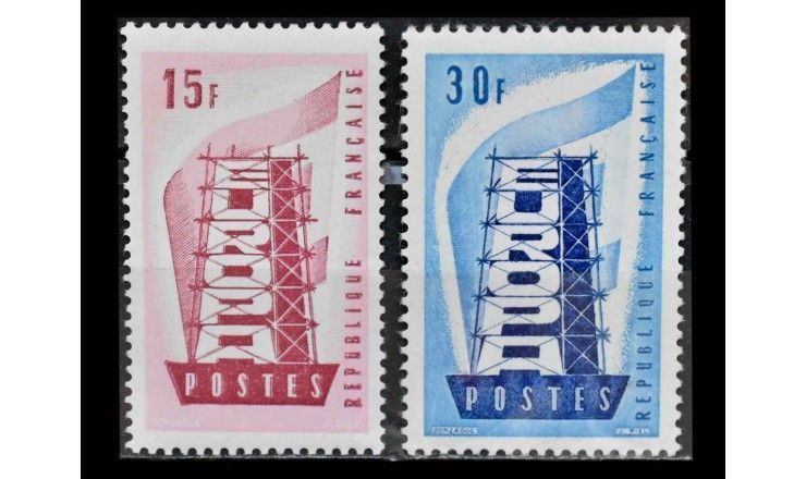 Франция 1956 г. "СЕПТ: Европа"