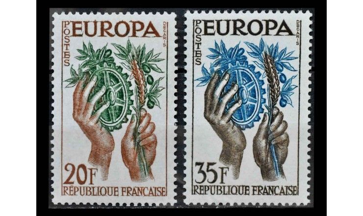 Франция 1957 г. "СЕПТ: Европа"