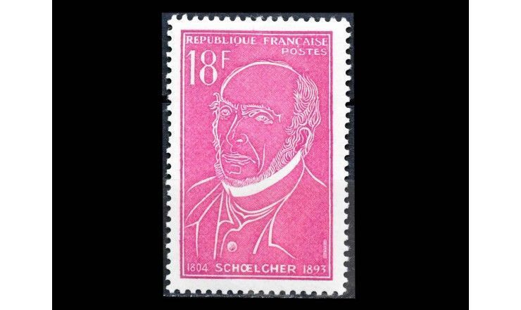 Франция 1957 г. "Виктор Шёльшер, политик"