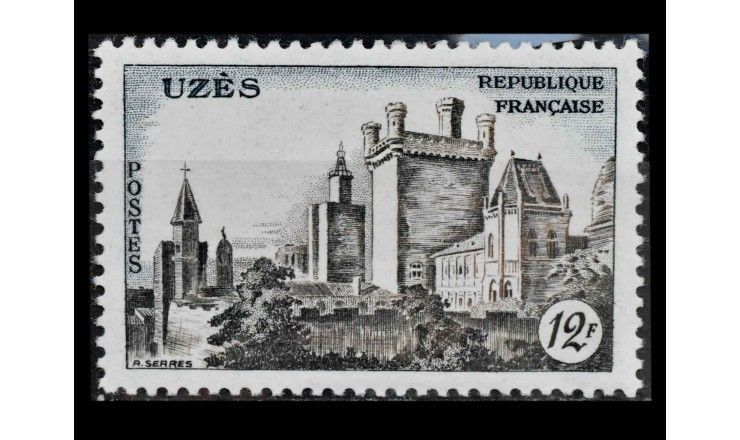 Франция 1957 г. "Замки"