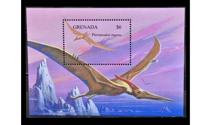 Гренада 1994 г. "Динозавры"