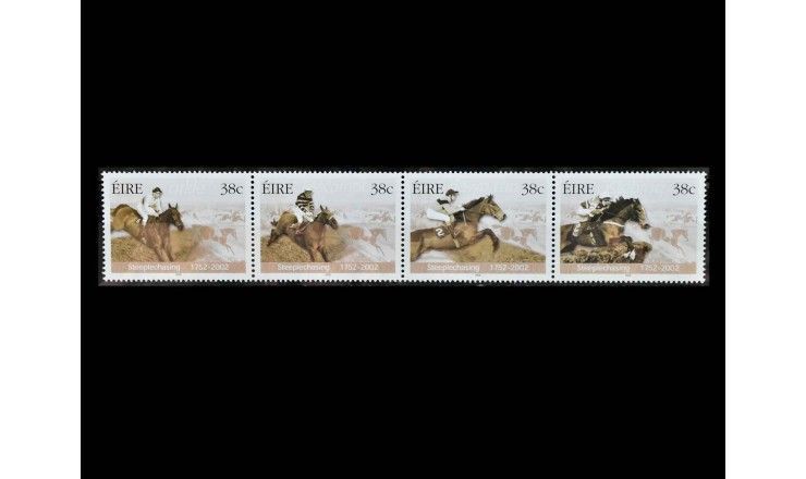 Ирландия 2002 г. "250 лет первым скачкам стипль-чез в Ирландии"