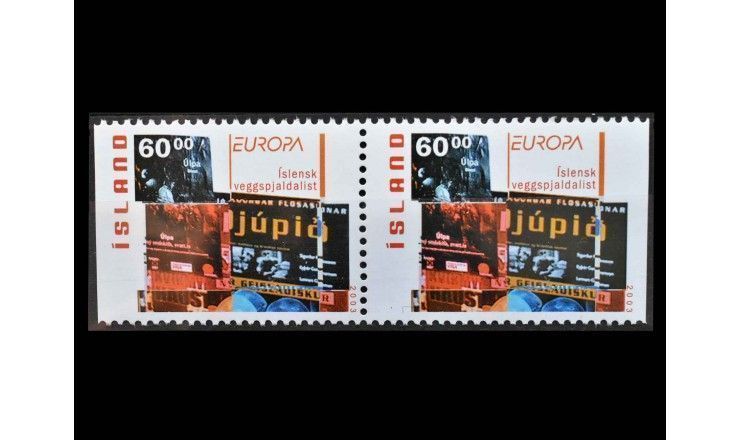 Исландия 2003 г. "Европа: Искусство плаката"