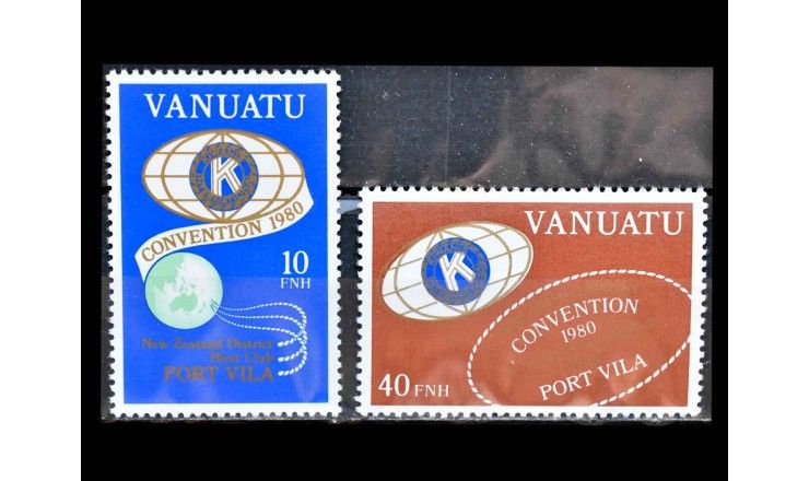 Вануату 1980 г. "Kiwanis International (британский выпуск)"