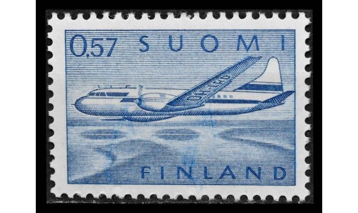 Финляндия 1970 г. "Авиация"