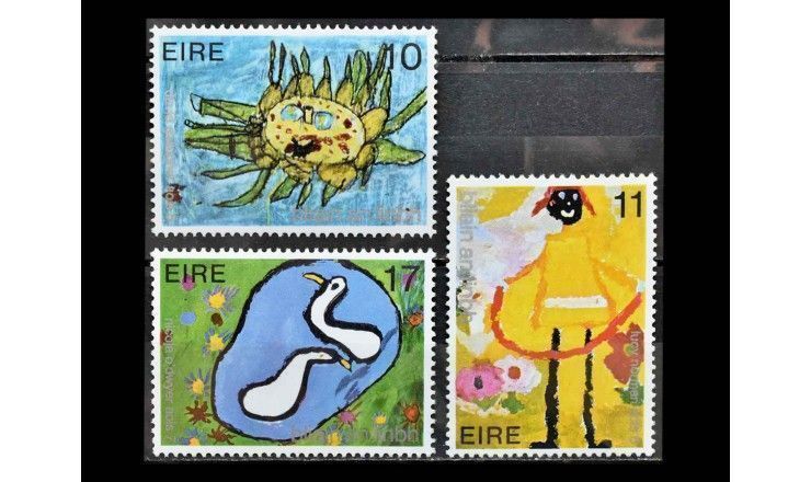 Ирландия 1979 г. "Международный год ребенка: Детские рисунки"