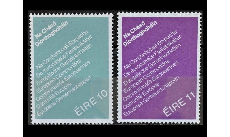 Ирландия 1979 г. "Первые прямые выборы в Европейский парламент"