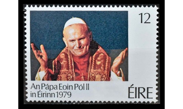Ирландия 1979 г. "Визит Папы Римского в Ирландию"