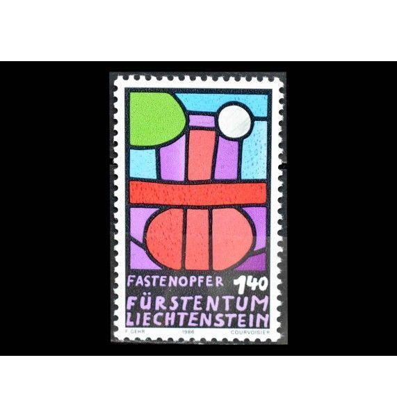 Лихтенштейн 1986 г. "Организация "Fastenopfer"