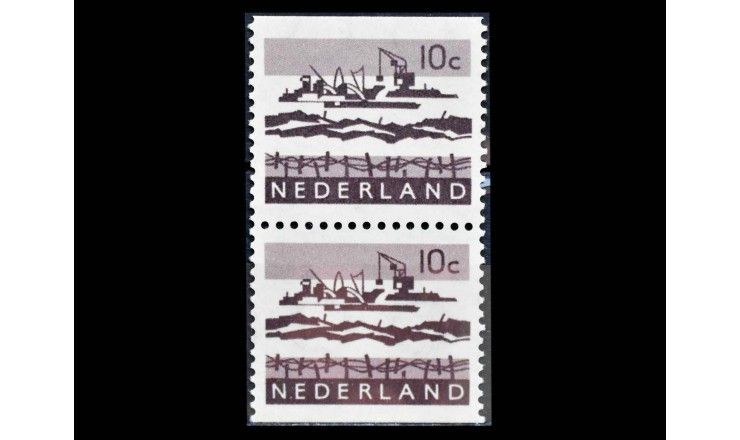 Нидерланды 1963/1972 гг. "Стандартные марки: Пейзажи"