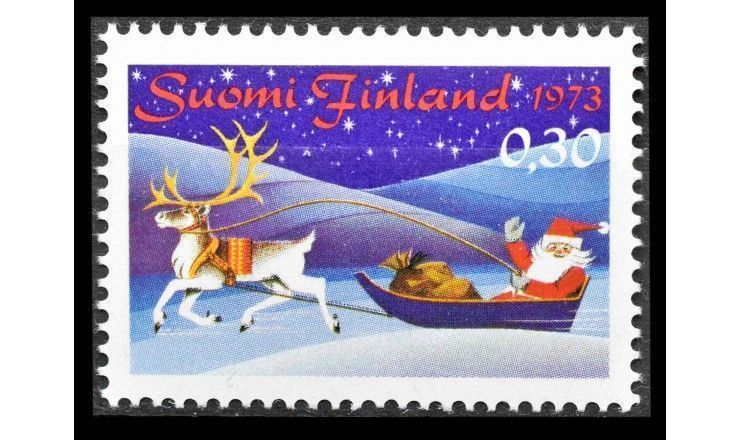 Финляндия 1973 г. "Рождество"