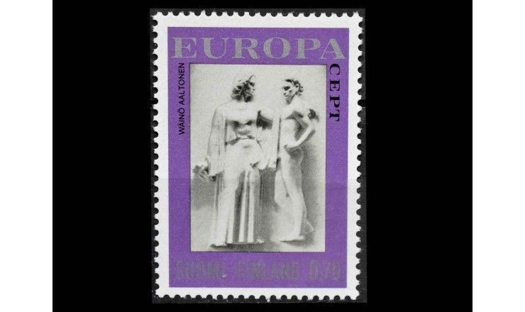 Финляндия 1974 г. "Европа: Скульптуры"