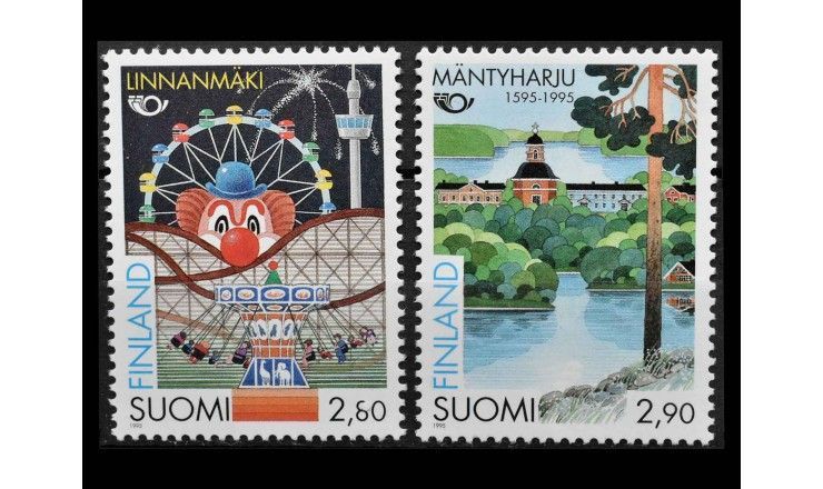 Финляндия 1995 г. "Север: Туризм"