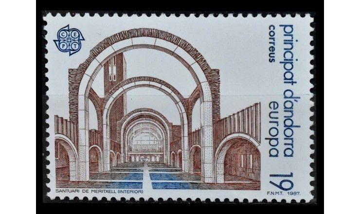 Андорра (испанская) 1987 г. "Современная архитектура"