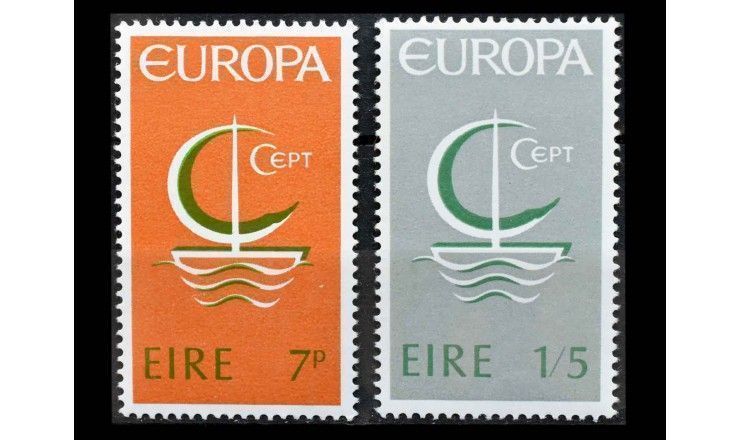 Ирландия 1966 г. "Европа: (CEPT)"