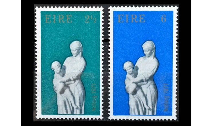 Ирландия 1971 г. "Рождественские марки"