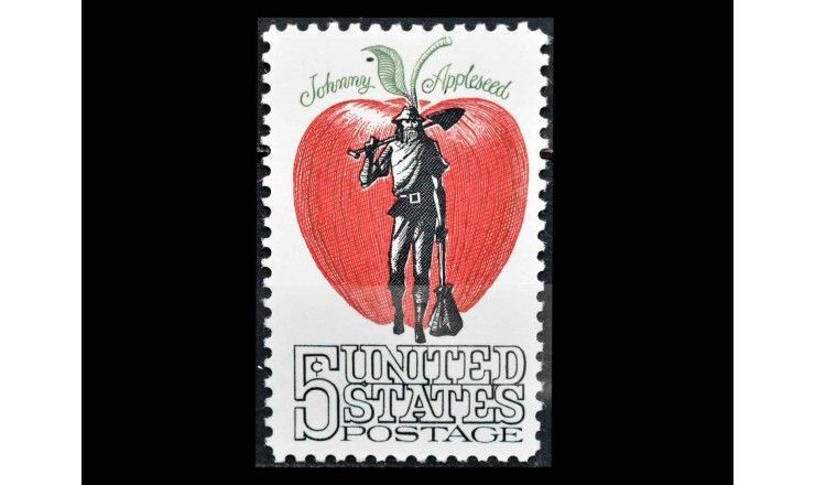 США 1966 г. "Американский фольклор: Джонни Эпплсид" 